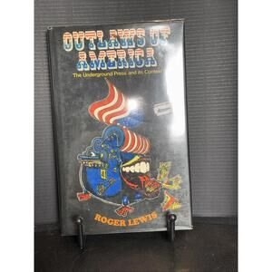 Outlaws of America Underground Press Roger Lewis 1972 HC